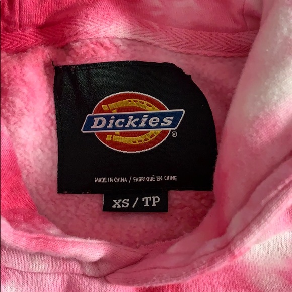 Dickies Tie Dyed Cropped Hoodie XS - Picture 4 of 7
